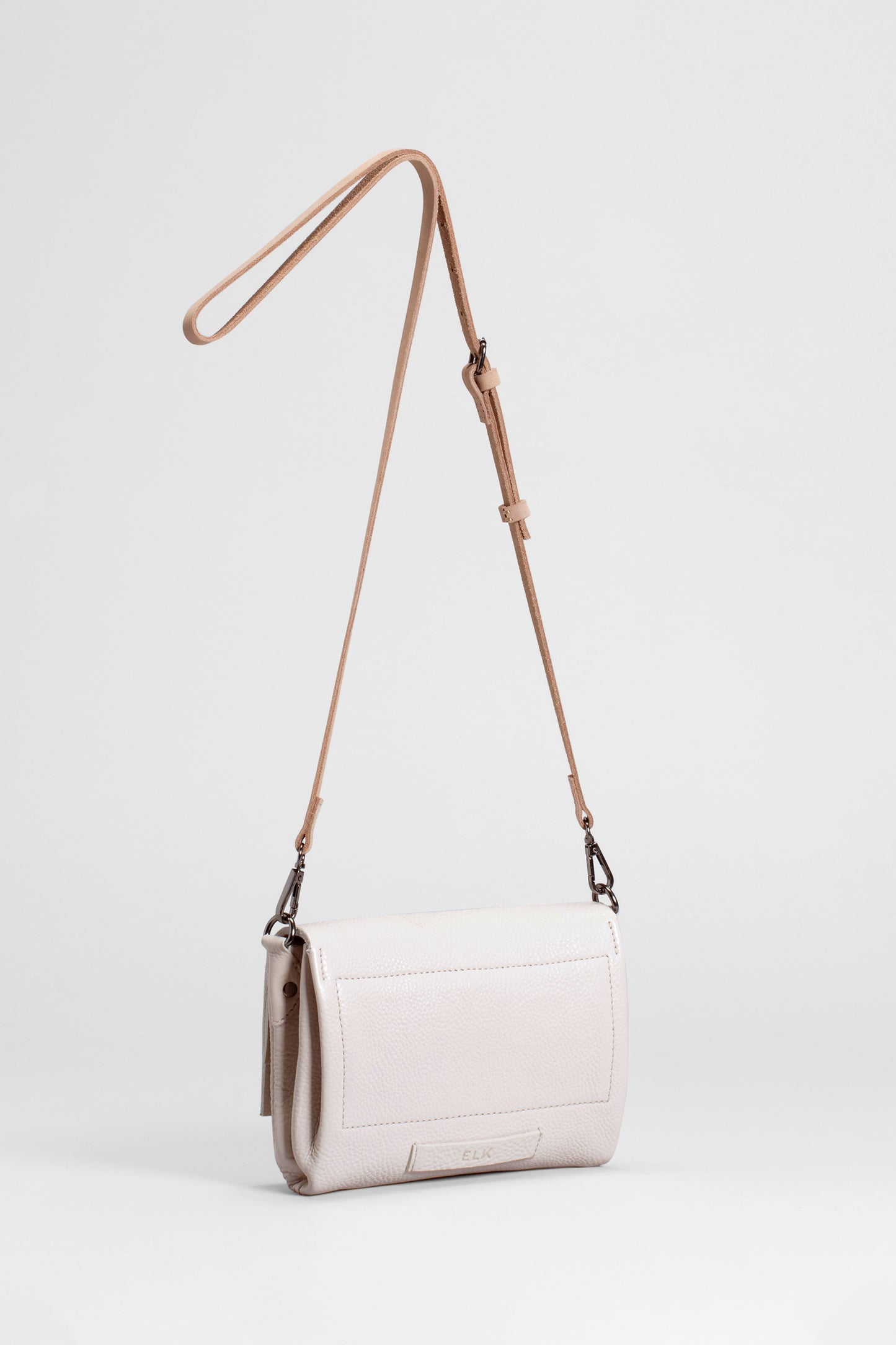 Madel Crossbody Leather Bag Bag BLANC / NATURAL