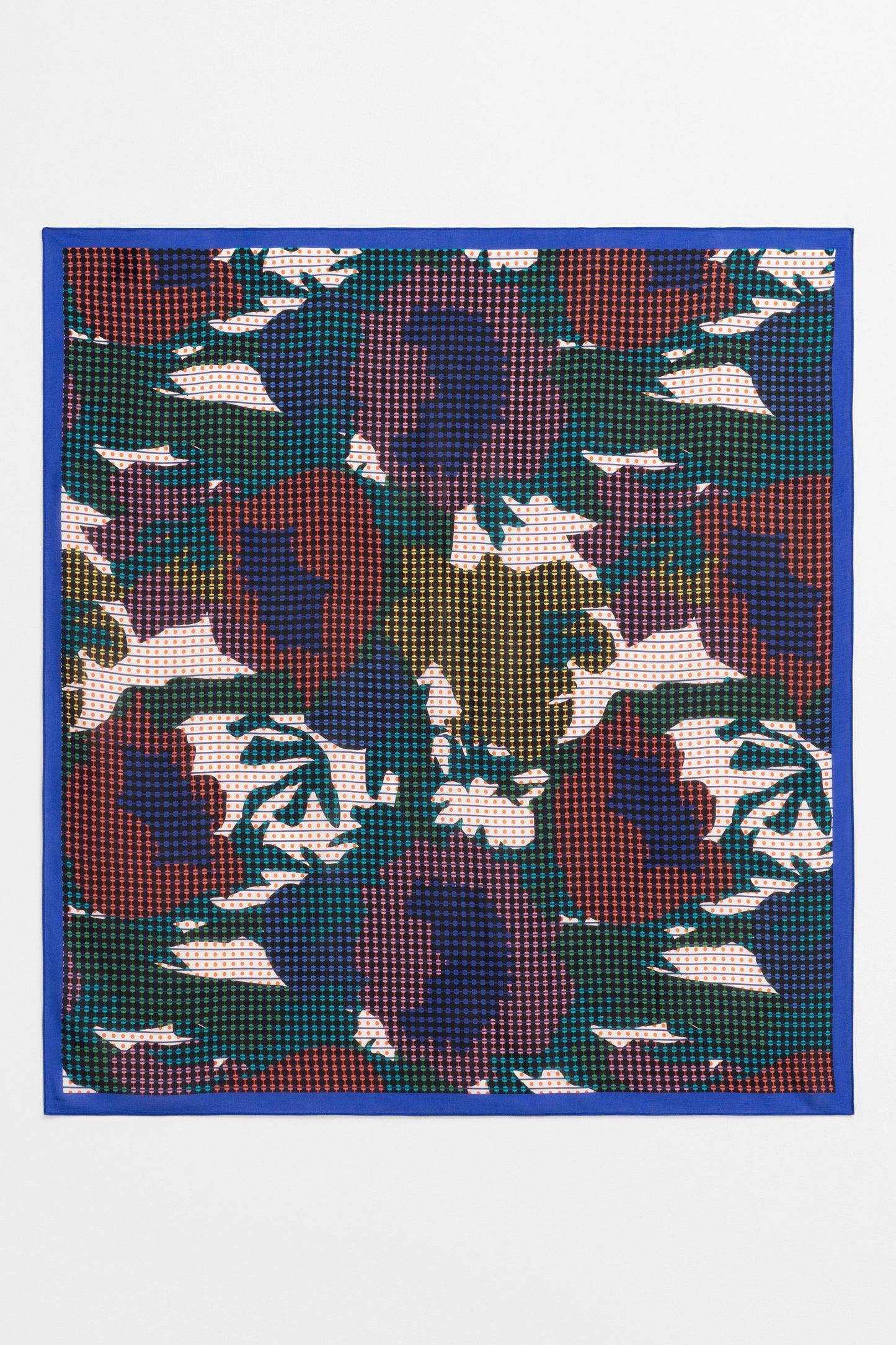 Halst Sustainable Viscose Square Scarf JENSA PRINT