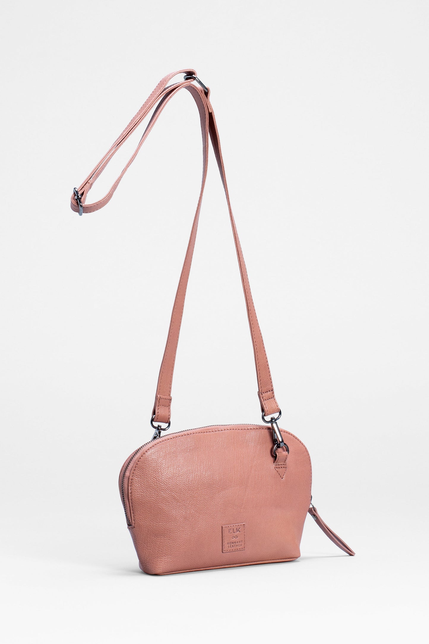 Lotte Cross-Body Remnant Leather Small Bag Back | TAN