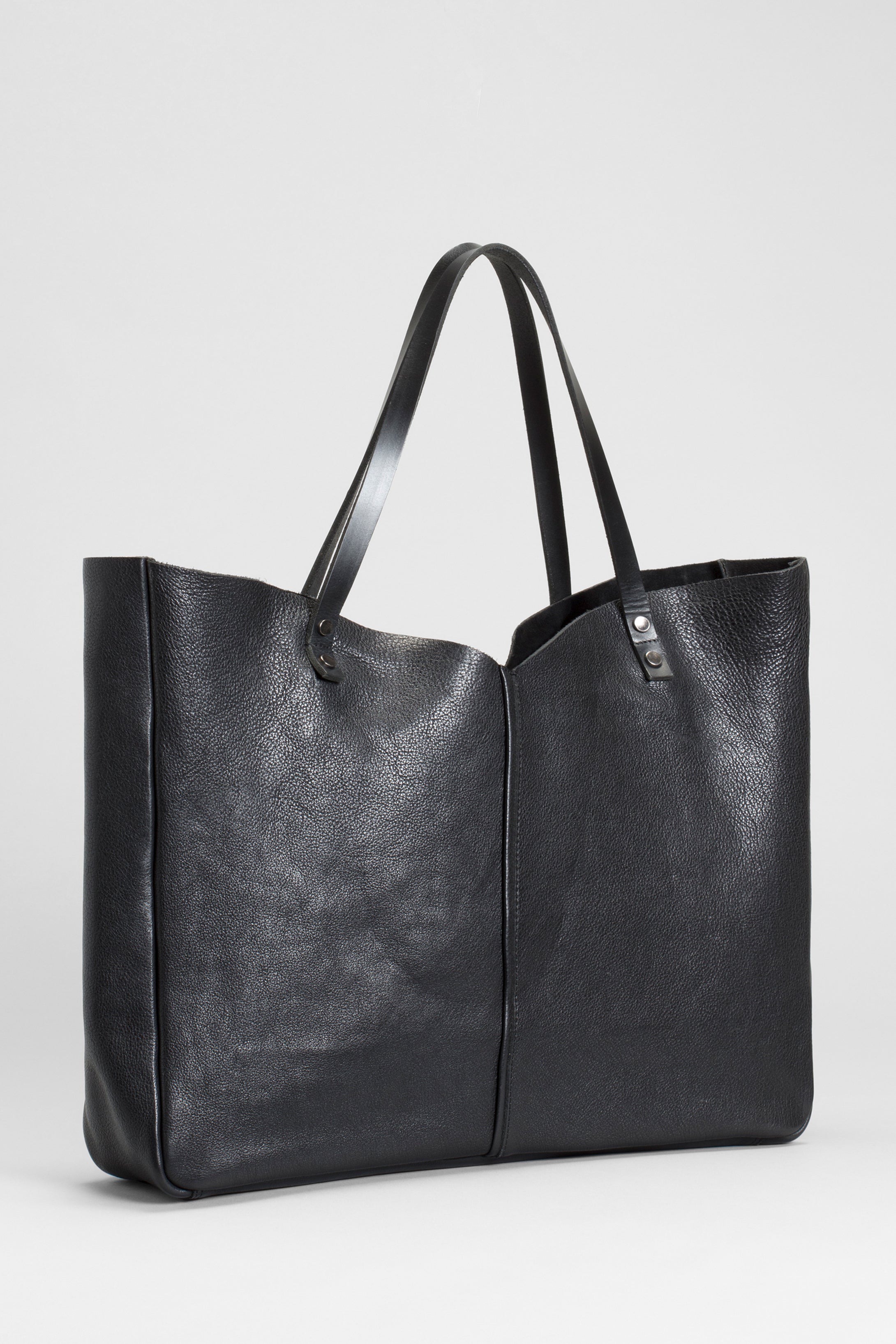 Vee Remnant Leather Large Tote Shopper Bag – ELK AU